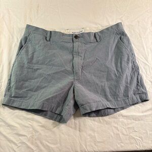 Men’s Amazon Essentials Chino Shorts Blue Terry Size 38